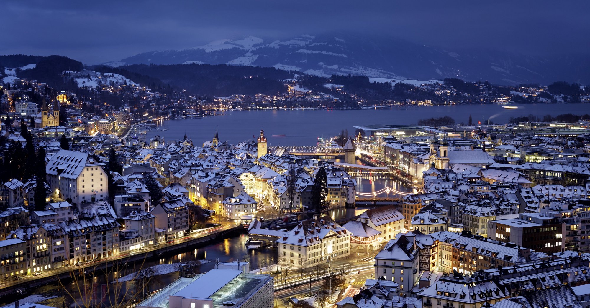 Winter & Christmas shopping in Lucerne Park Hotel Vitznau
