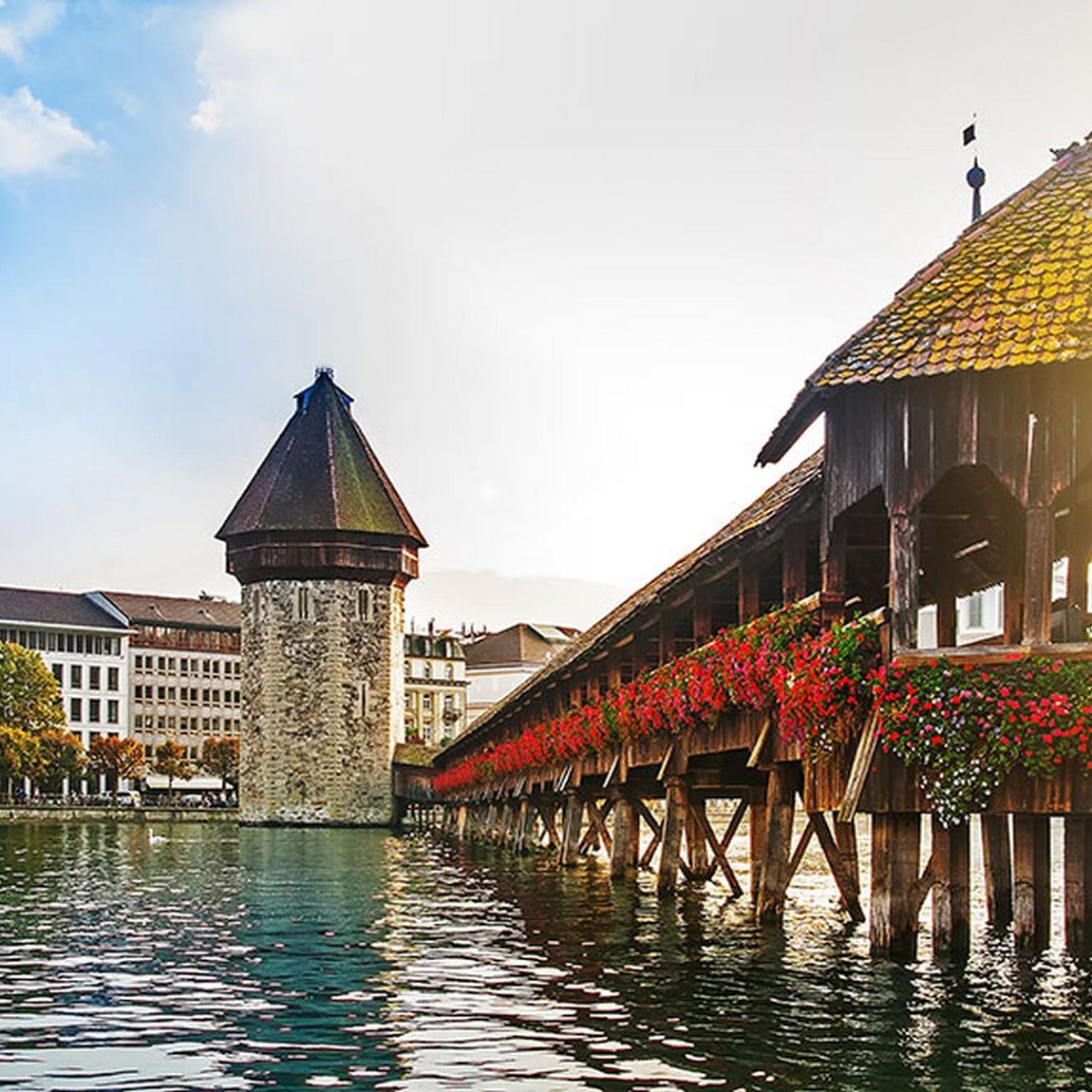 Lucerne – Chapel Bridge and Water Tower